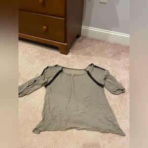 Only Hearts 100% Silk Blouse